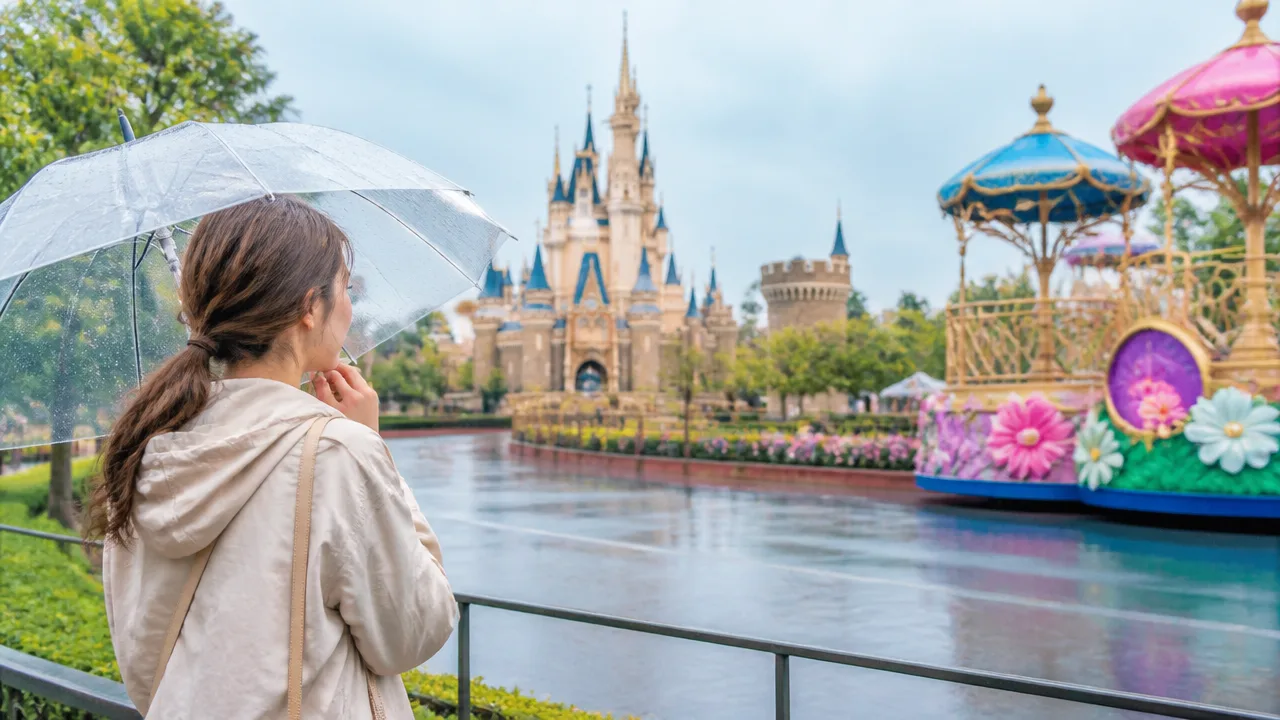 降水量1mmのディズニーは楽しめる?服装・持ち物と雨対策を解説