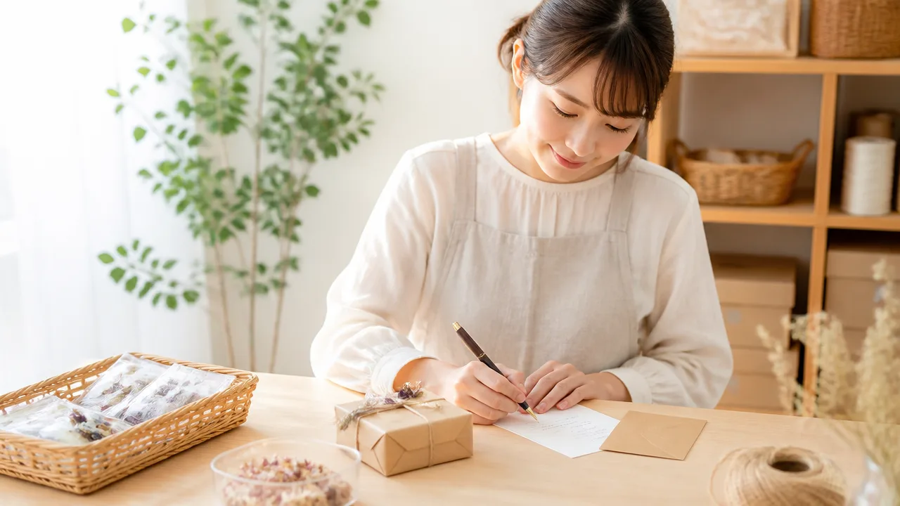 ハンドメイドのリピーターへ贈るお礼例文とメッセージの書き方