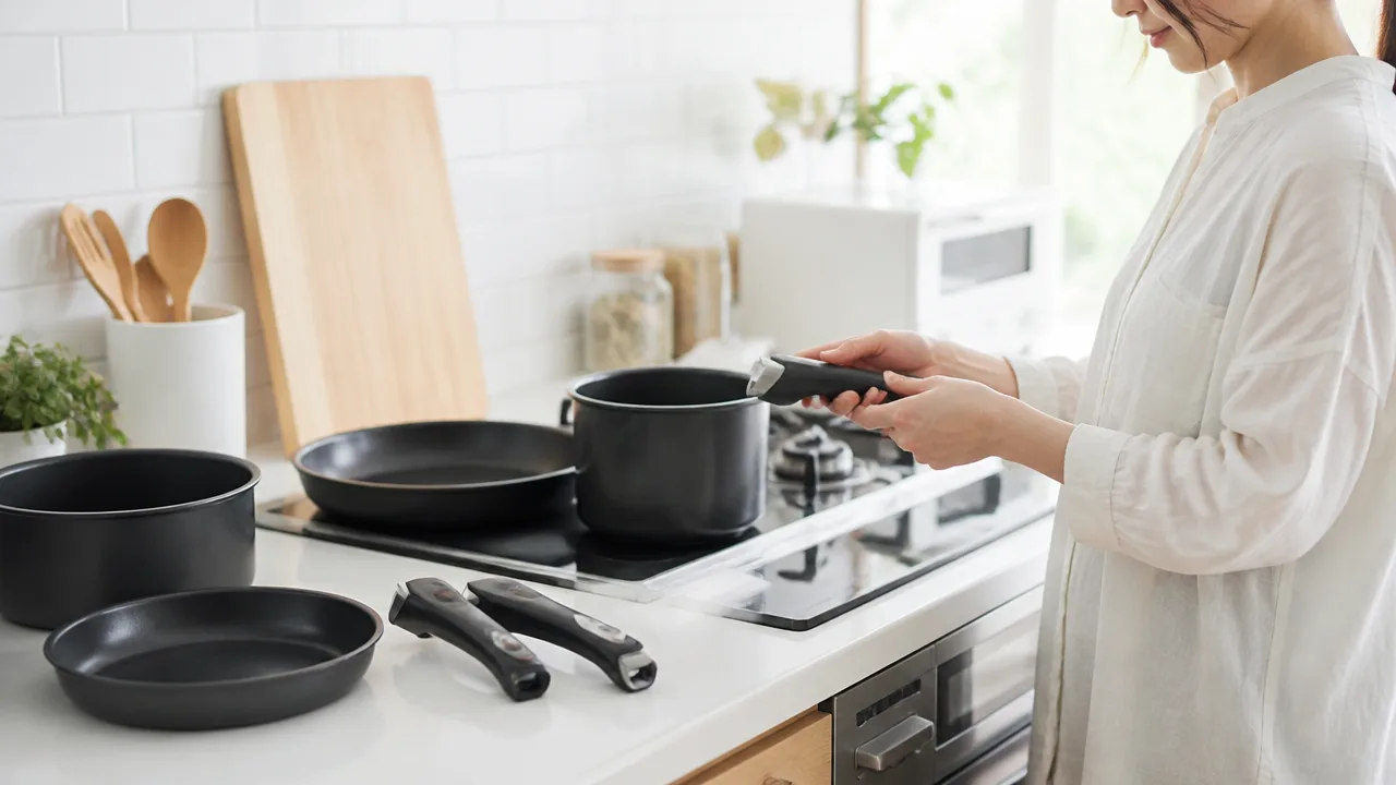 ティファールとサーモスの取っ手を比較!使いやすさと互換性の違い