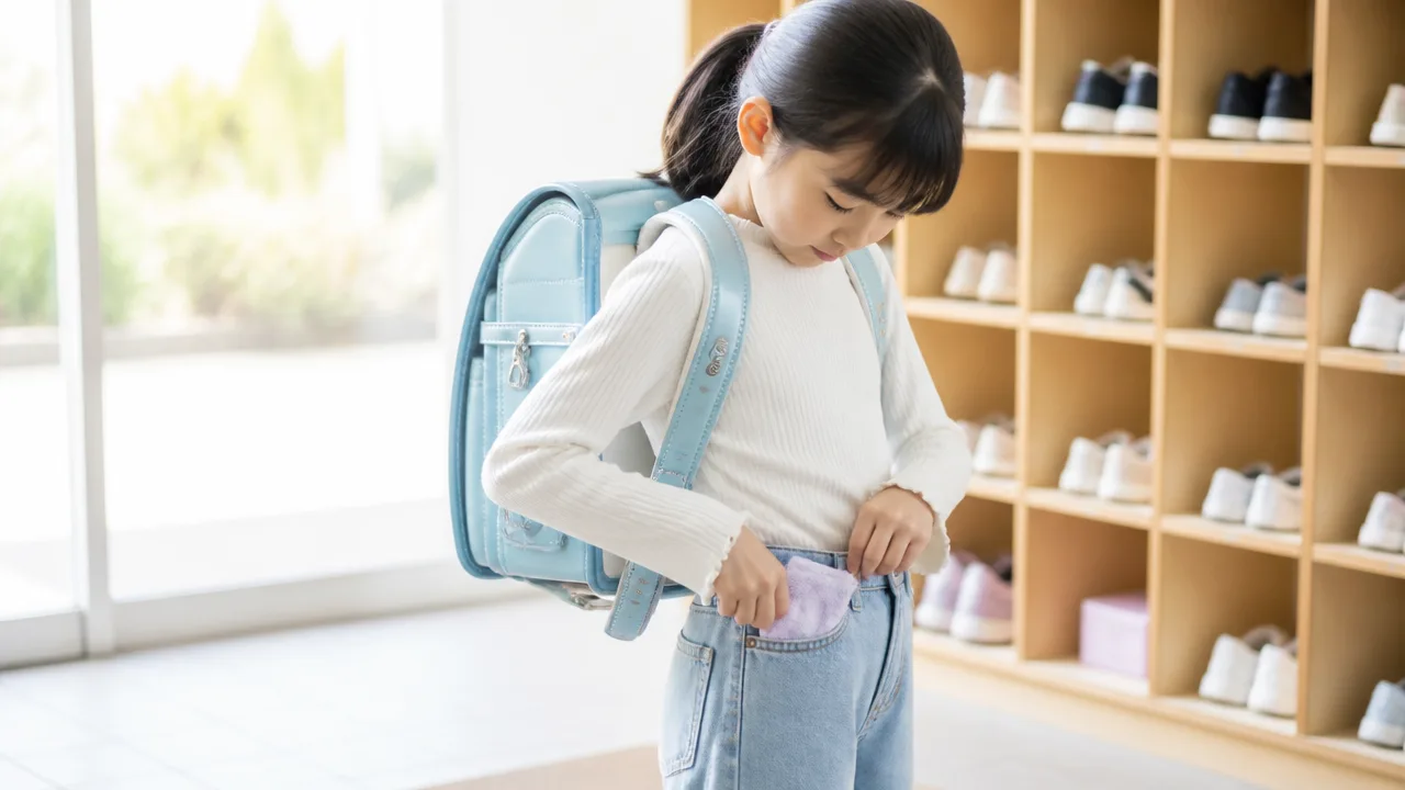 小学校で移動ポケット禁止の理由は?ハンカチやティッシュの持たせ方